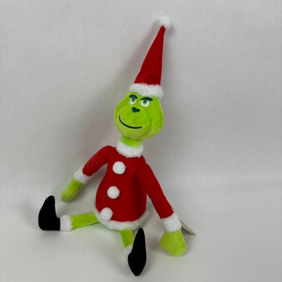 12'' Baby Stuffed Toy Christmas Gift Grinch Plush Doll - Picture 2 of 6